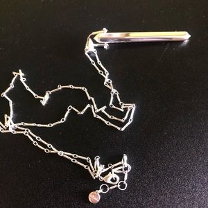 Stella & Dot silver Rebel pendant necklace